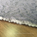 100% polyester quilting fabric, embroidered design fabric for winter coat